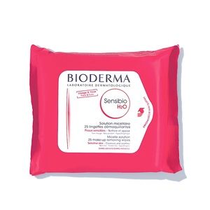 🆕 Bioderma Sensibio H2O Wipes, 25 Count for Sensitive Skin🧻🧴💦